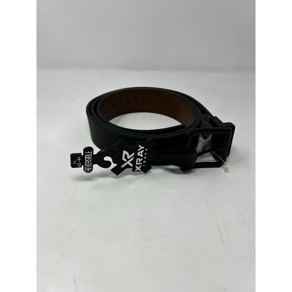 XRAY Jeans Men's Reversible Belt Black XL 42-44 XRMB-04 NWT